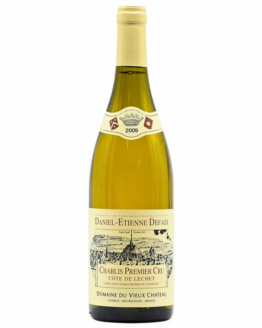 Domaine Daniel-Etienne Defaix Cote de Lechet Chablis Premier Cru 2009